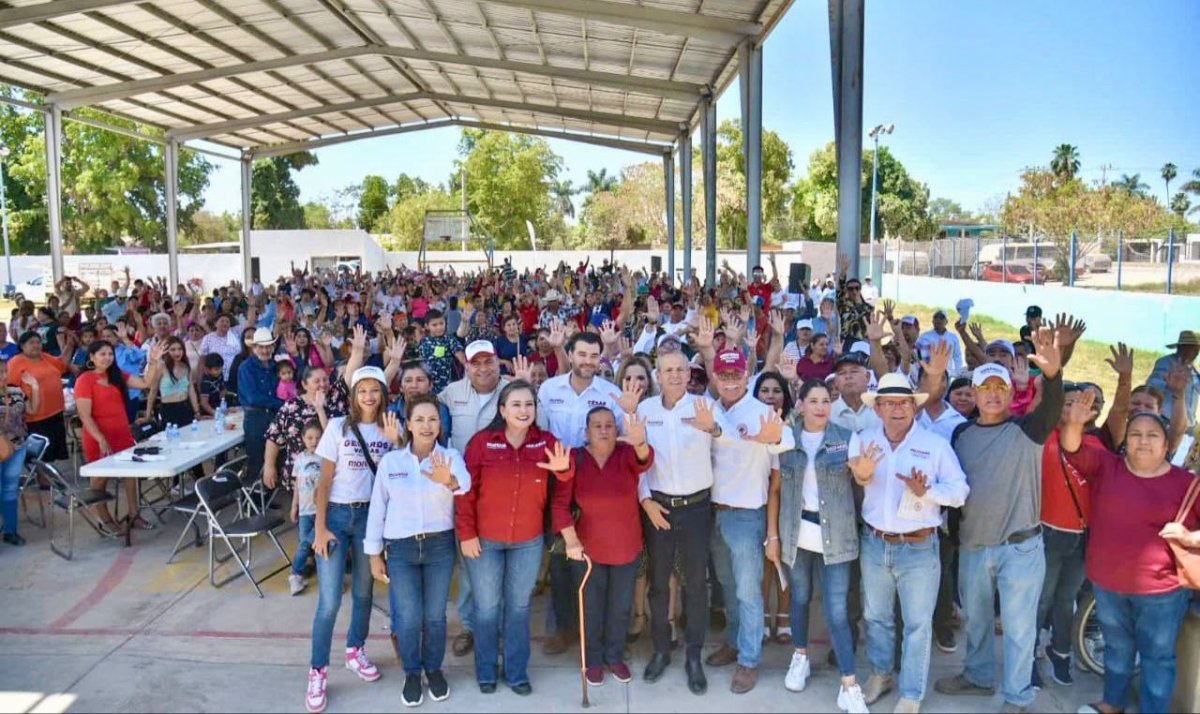 Pide Gerardo Vargas voto de confianza y la oportunidad de nuevo a Morena para hacer historia en Ahome