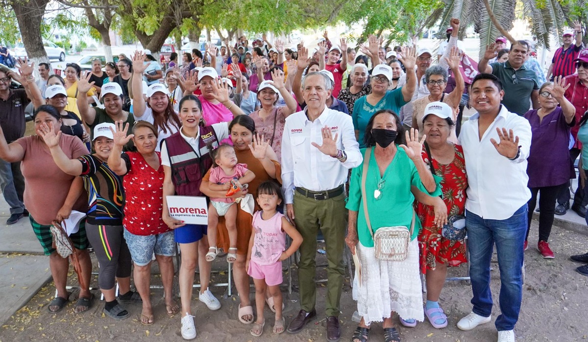 “Con Gerardo Vargas este arroz ya se coció”, Morena va a ganar, dicen vecinos de Las Mañanitas