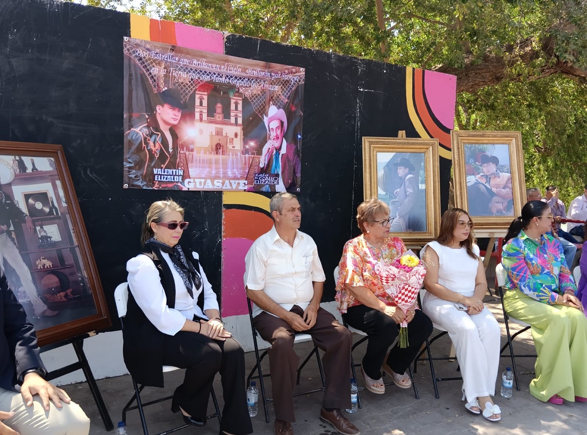 Rinden homenaje a ‘El Gallo de Oro’ y ‘Lalo El Gallo’ en el marco del 429 aniversario de Guasave