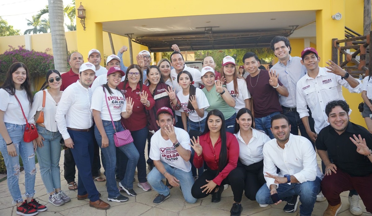 Jóvenes respaldan proyecto de continuidad de la 4T: Imelda Castro
