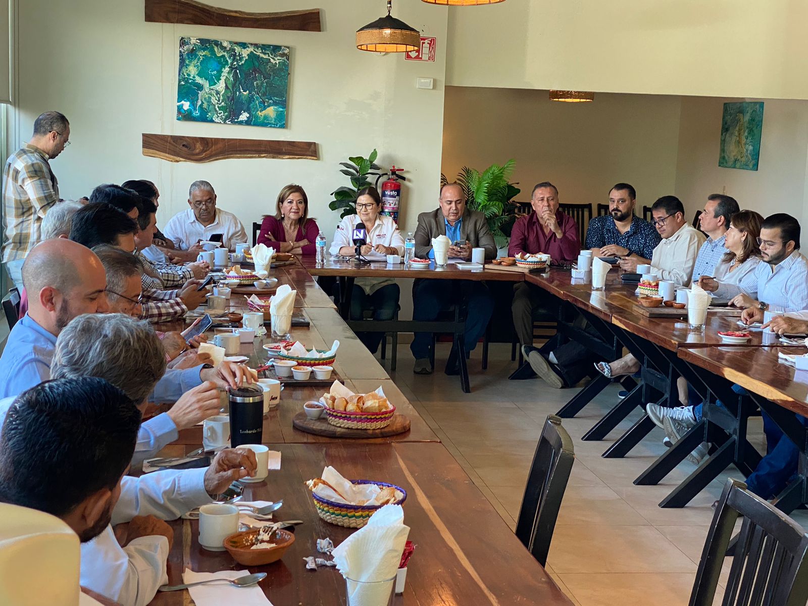 Se compromete Imelda Castro a continuar siendo aliada del sector empresarial