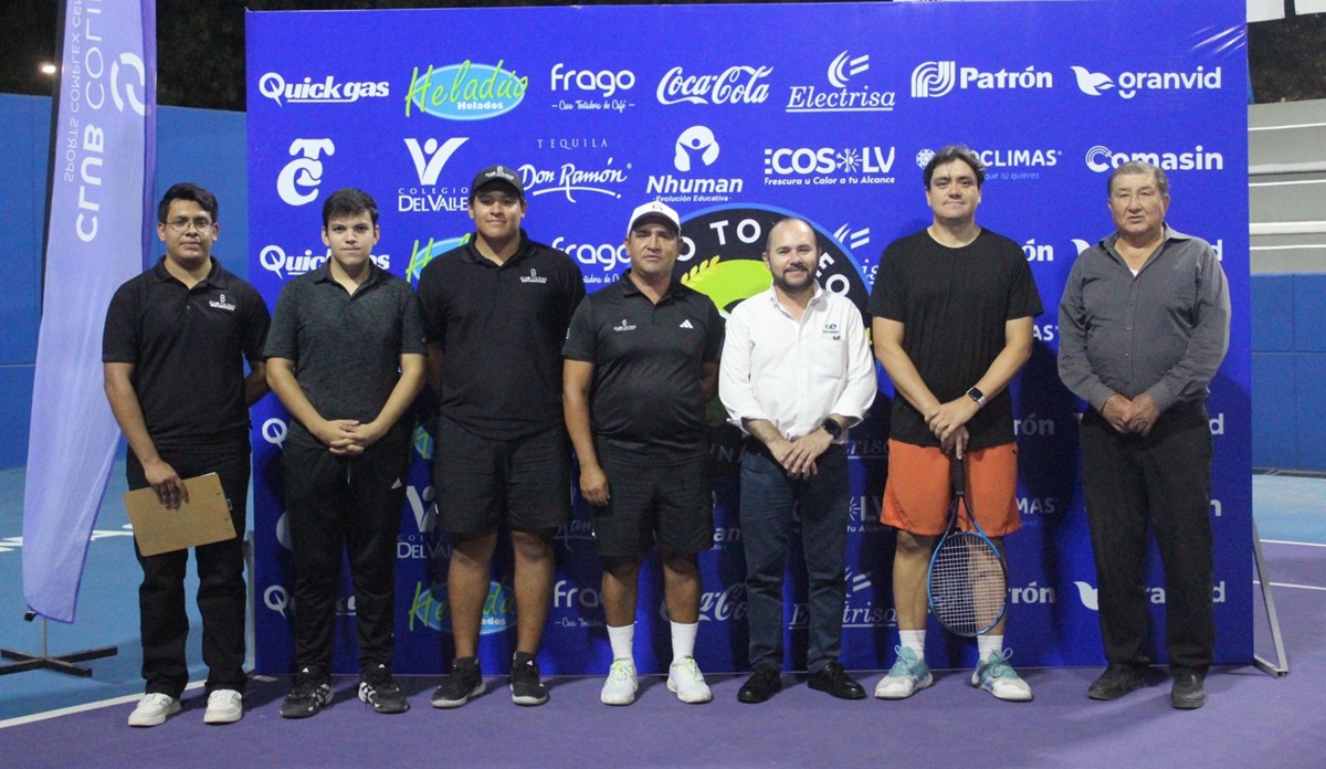 Inauguran el segundo Torneo Anual de Tenis Club Colinas, en Culiacán