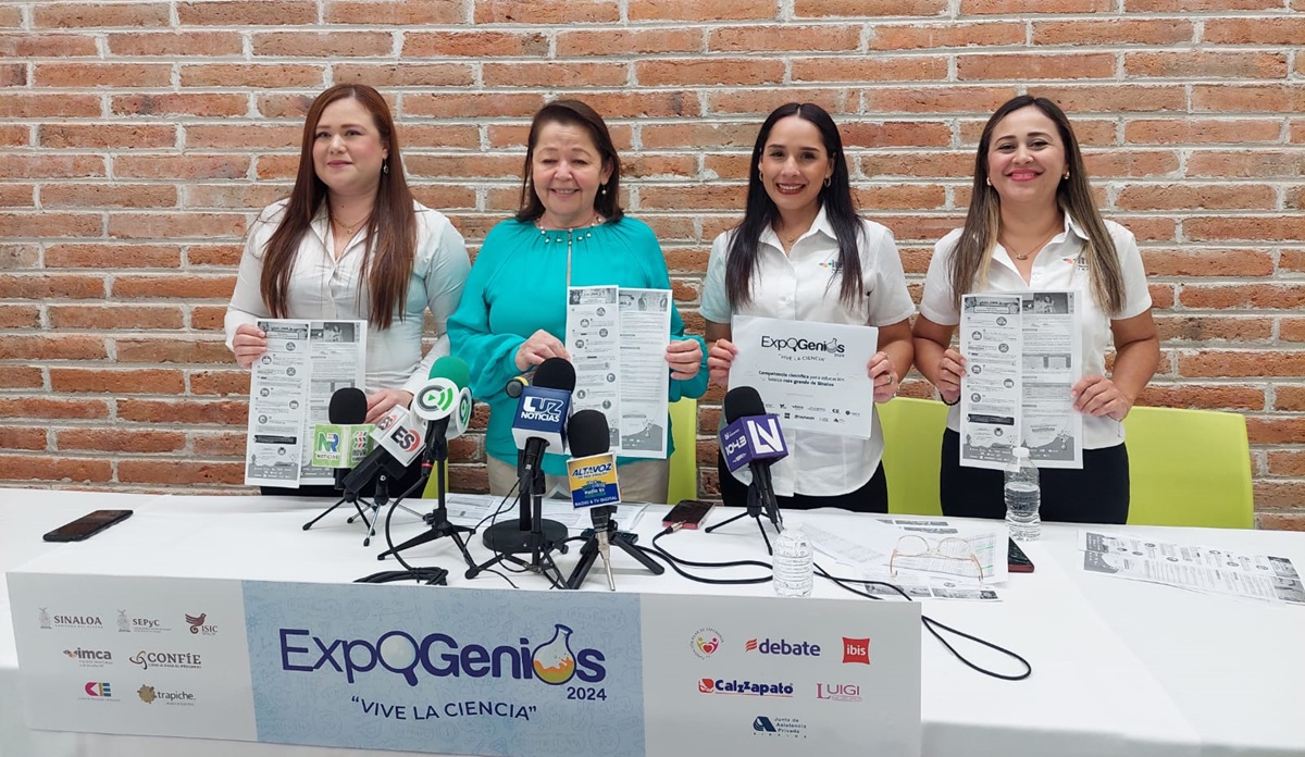 IMCA, CIE y Museo Trapiche convocan a 17 edición de la Feria de Ciencias Expo Genios 2024 en Los Mochis