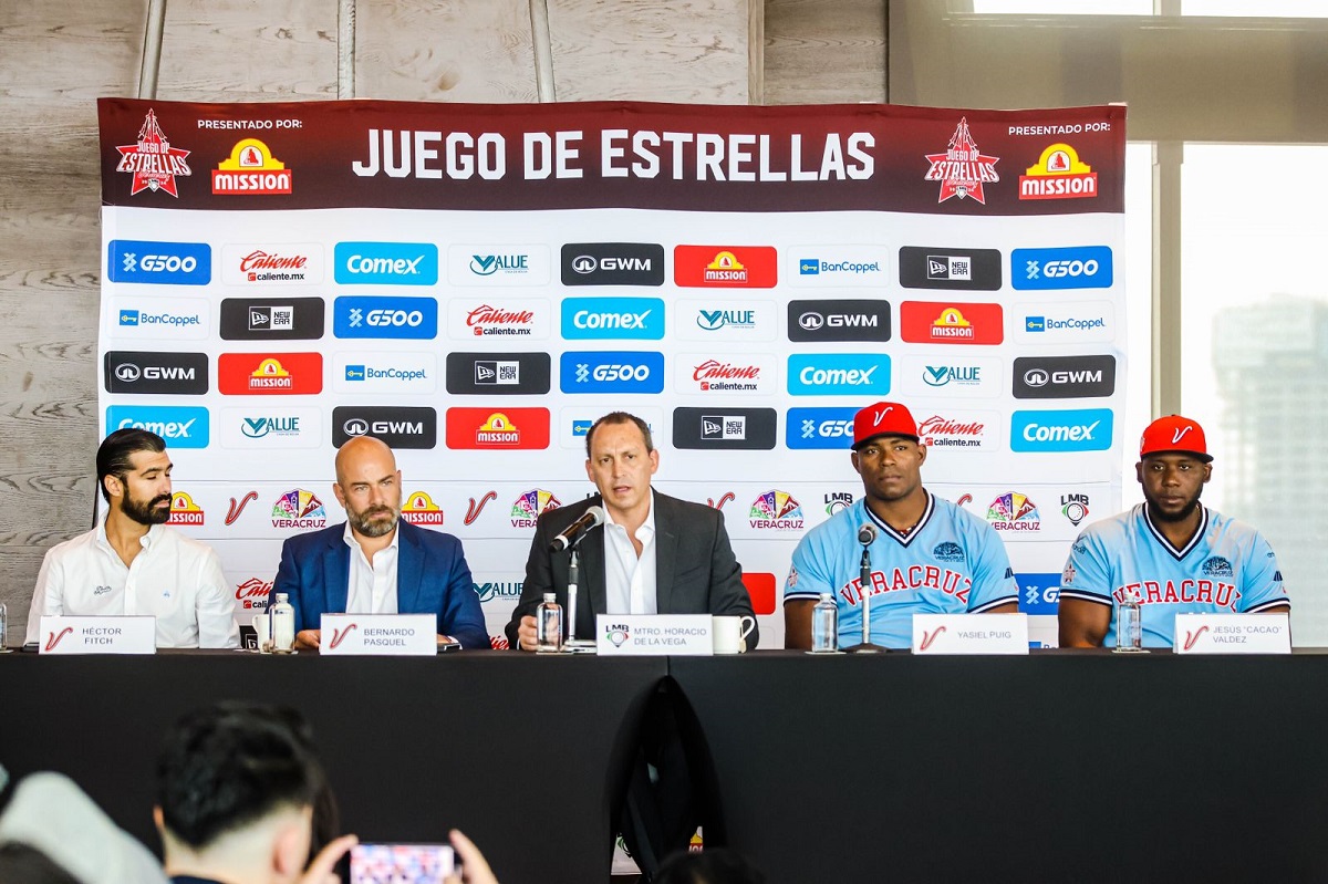 Presentan el Juego de Estrellas 2024 de la LMB en Veracruz