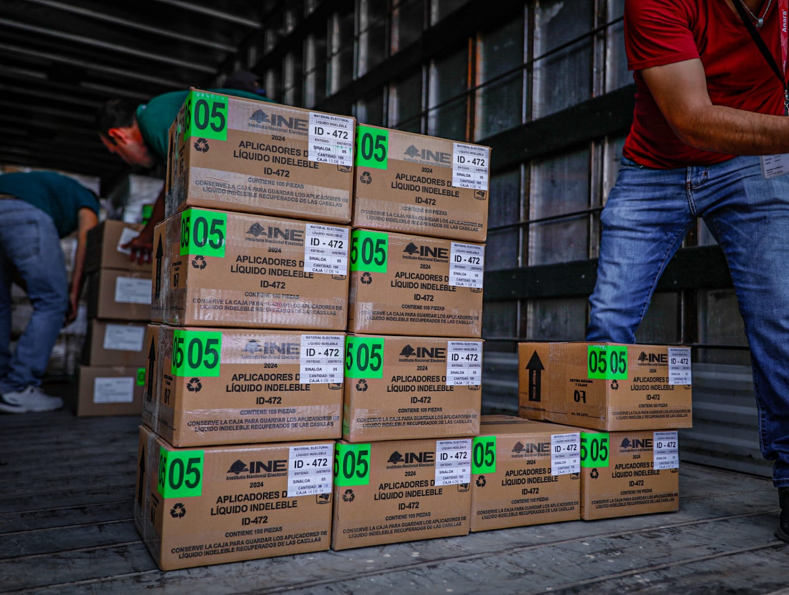 Inicia INE distribución de documentación y materiales electorales