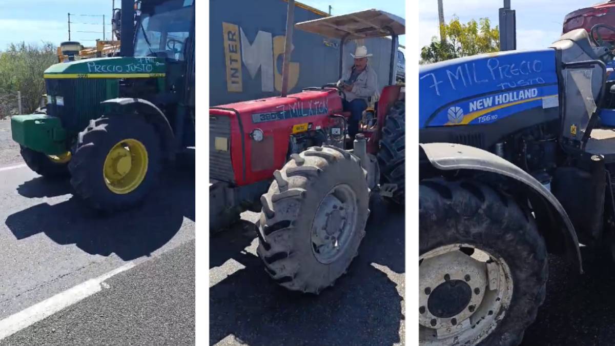 Productores toman carretera en La Cruz de Elota; no hay intención de desalojo en casetas