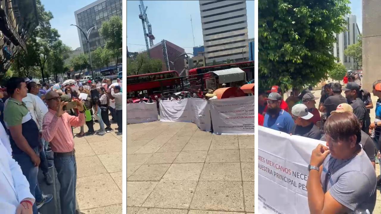 Llegan Acuicultores a ANAM; emprenden su lucha y reclamo contra la introducción del camarón ecuatoriano