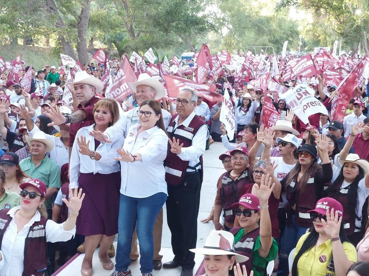 Miguel Ángel Angulo Acosta, “El Profe Mayke”, cierra su campaña con un evento masivo en Angostura