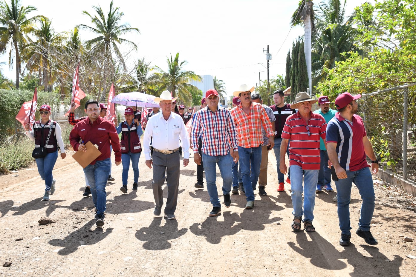 Miguel Ángel Angulo Acosta satisfecho por el respaldo de la población angosturense
