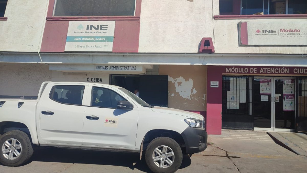 Se arma y declara listo el INE en Ahome; cuentan con planta de energía de luz alterna para este domingo