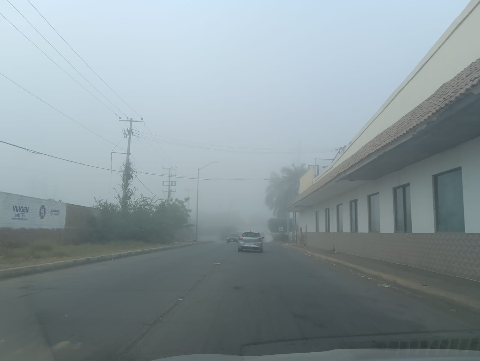 ¡Circule con precaución! Densa neblina cubre zonas de Guasave esta mañana de jueves