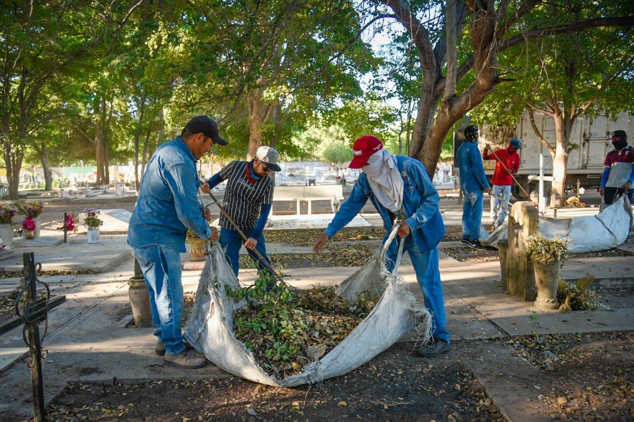 Garantizan listos los panteones para este jueves ante festejo del Día de las Madres