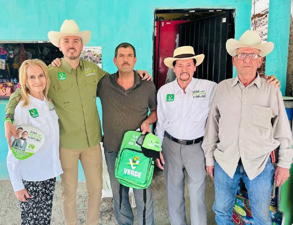 Recorre Pepín Aispuro, rancherías colindantes con Durango