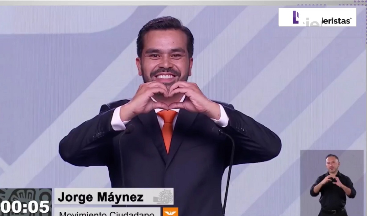 Que en 10 semanas le dieron la vuelta a la elección presidencial, asegura Máynez en su despedida del debate