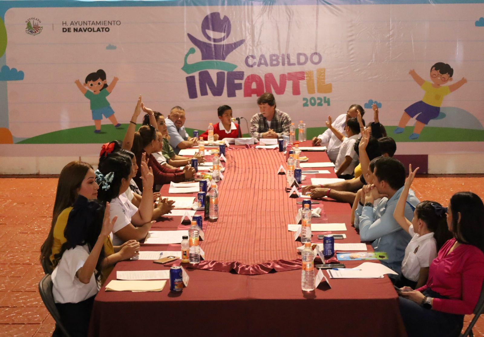 Realizan Cabildo Infantil 2024 en Navolato