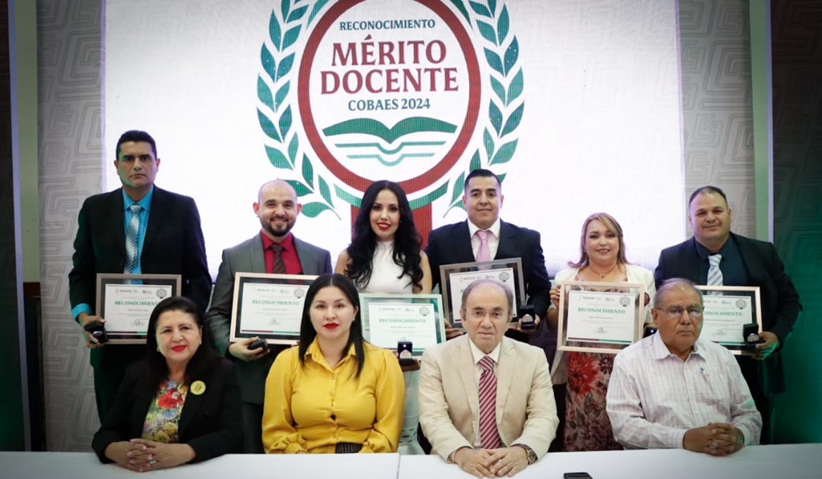 ¡Feliz Día del Maestro! Reconoce Cobaes a seis educadores con el galardón Mérito Docente 2024