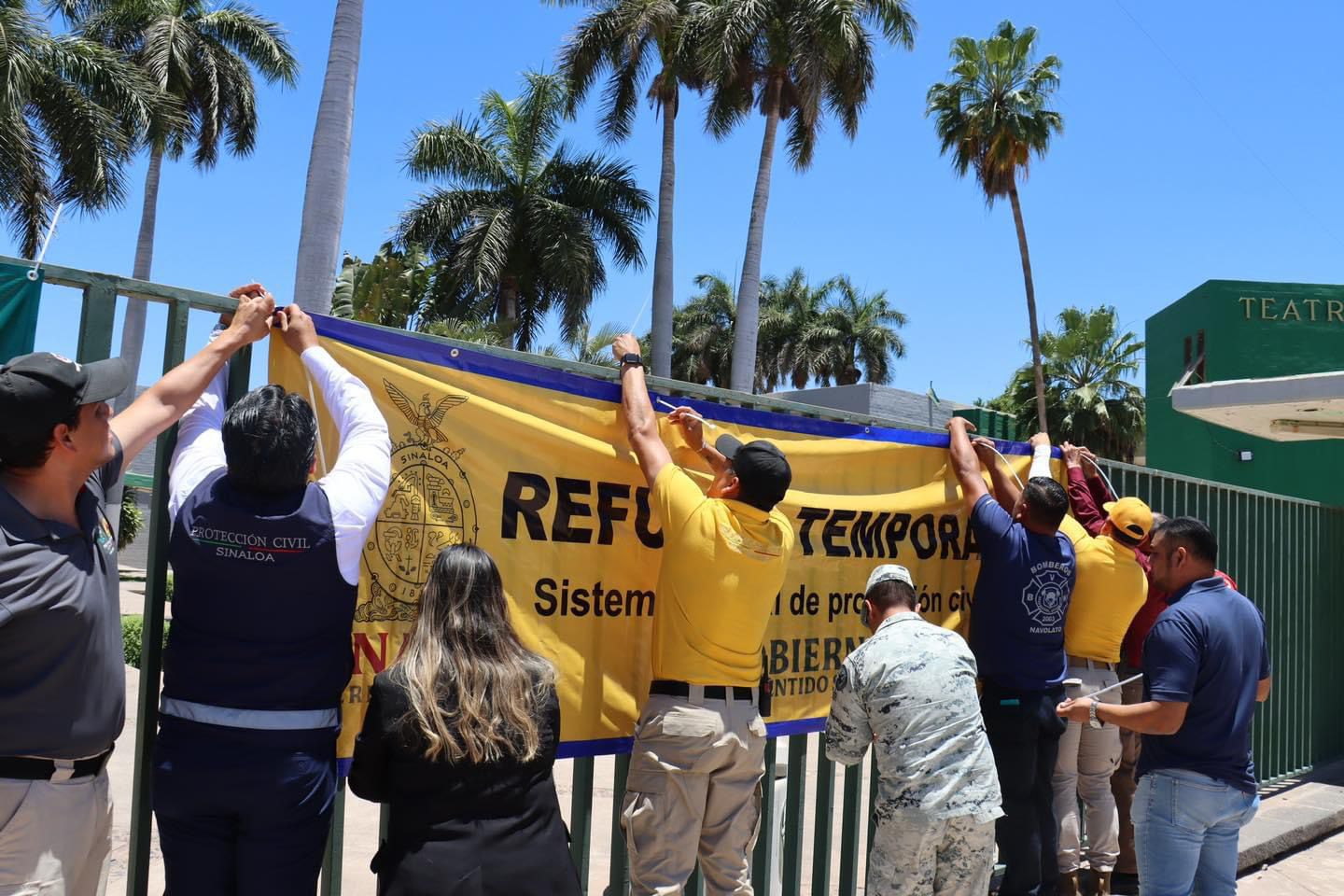 Ante la tormenta “Ileana”, Protección Civil habilita albergues en Culiacán