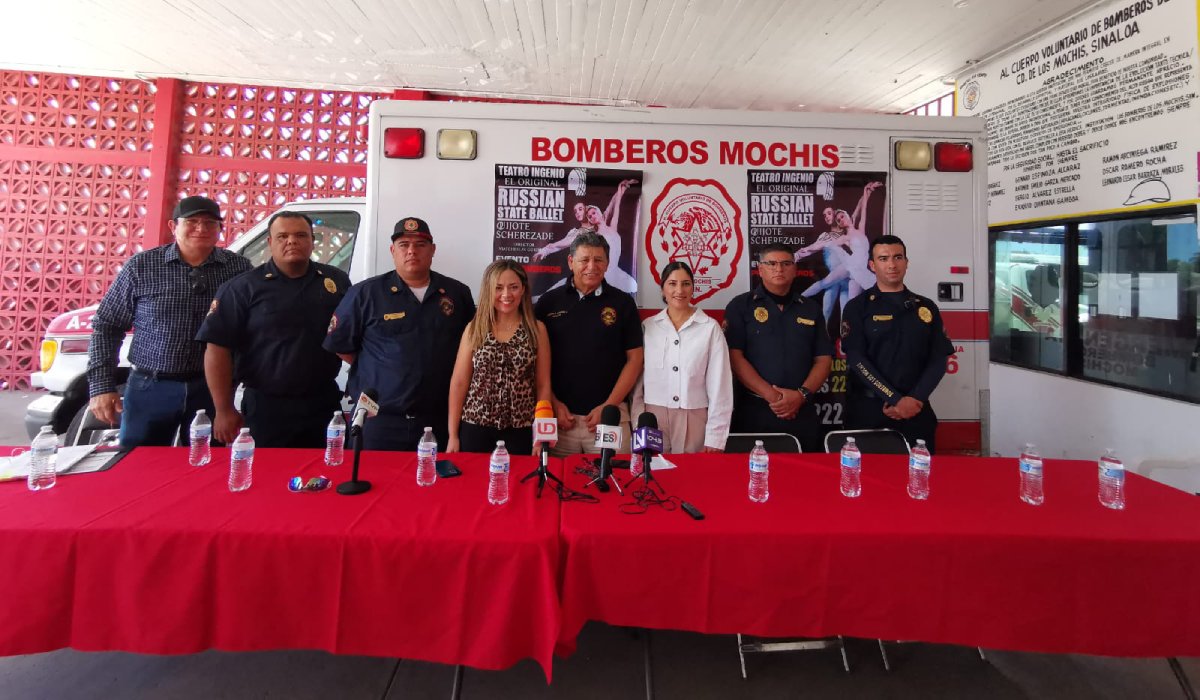 Invita Russian State Ballet al concierto ‘Quijote Scherezade’ en pro de Bomberos de Los Mochis
