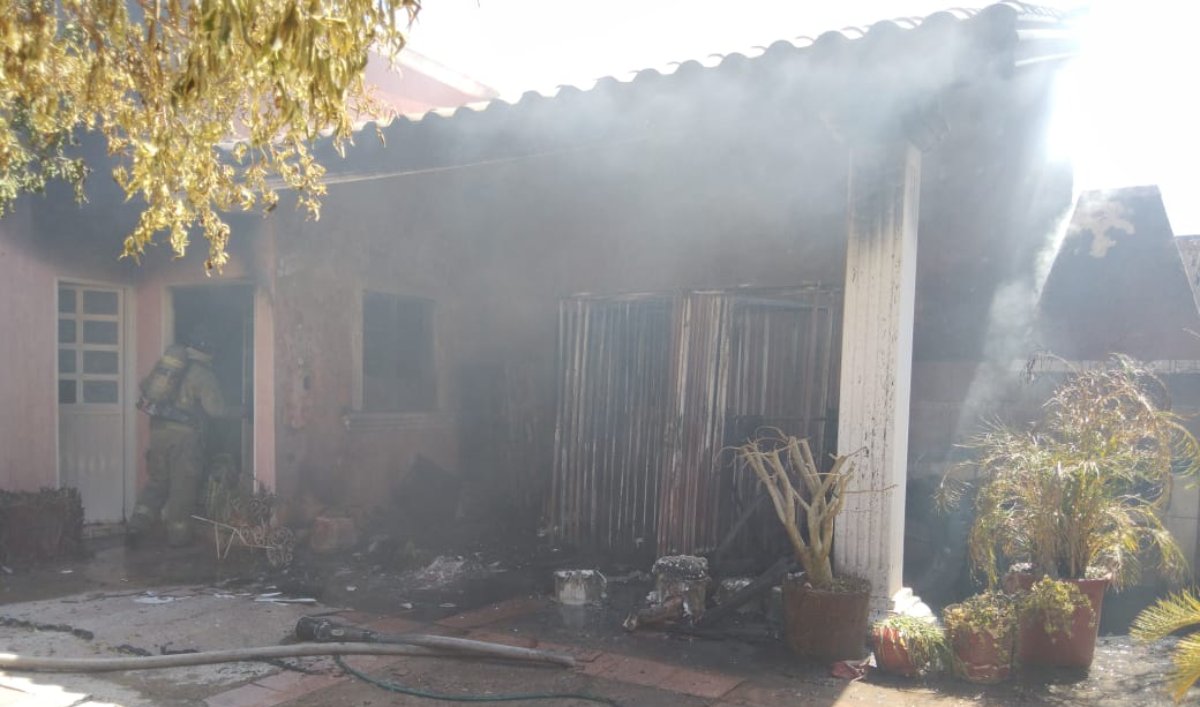 Se incendia domicilio de diputado Feliciano ‘Chanito’ Valle Sandoval, en Guasave