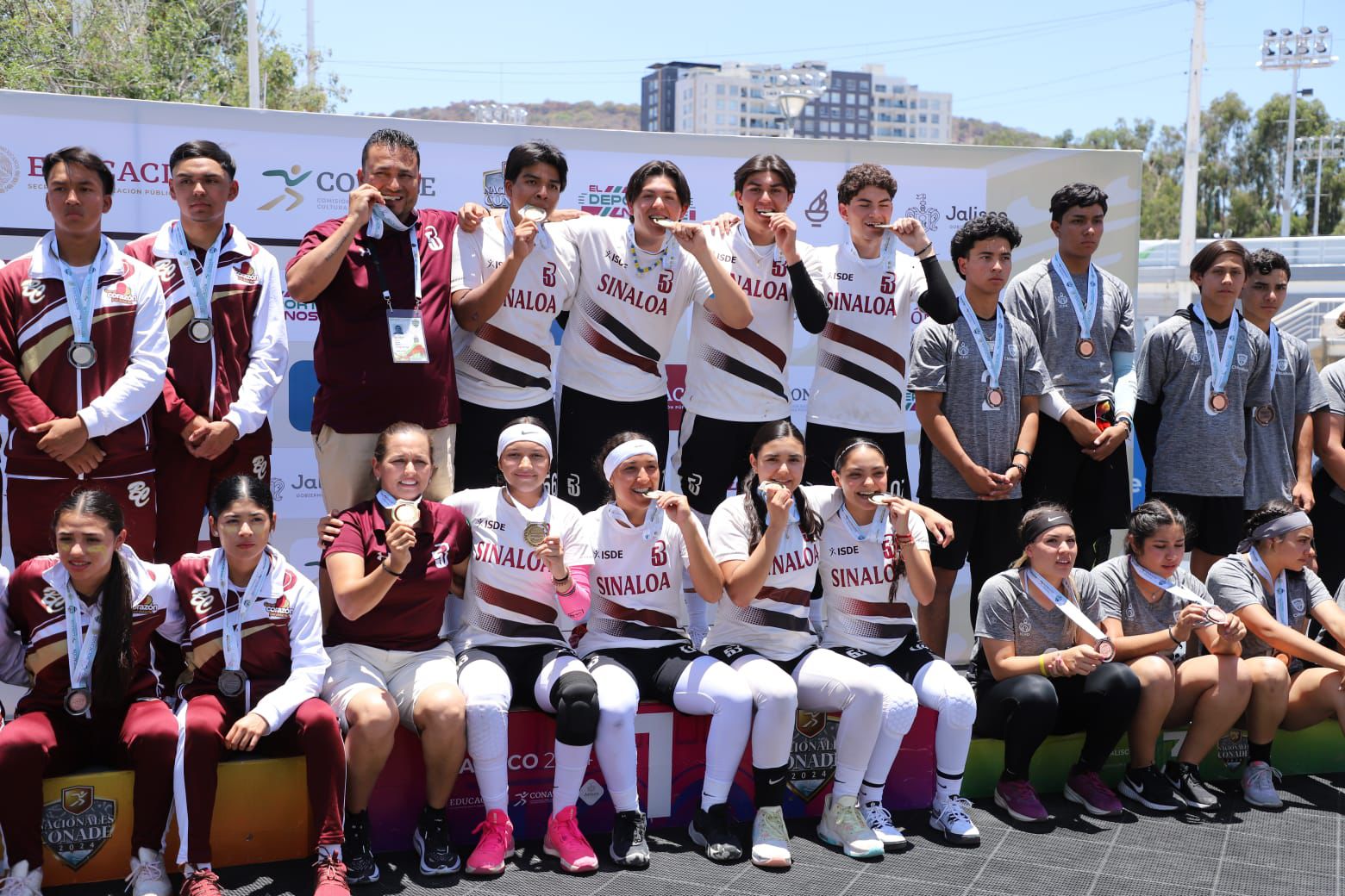 Sinaloa consigue los dos oros en beisbol Five de Nacionales Conade 2024