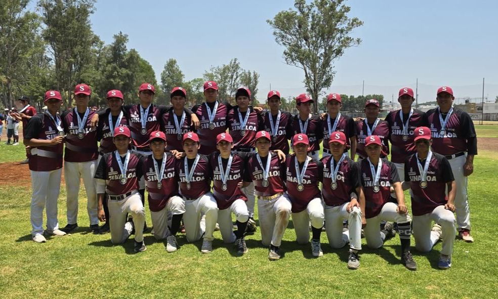 Sinaloa se queda con las dos platas en el beisbol de los Nacionales Conade 2024