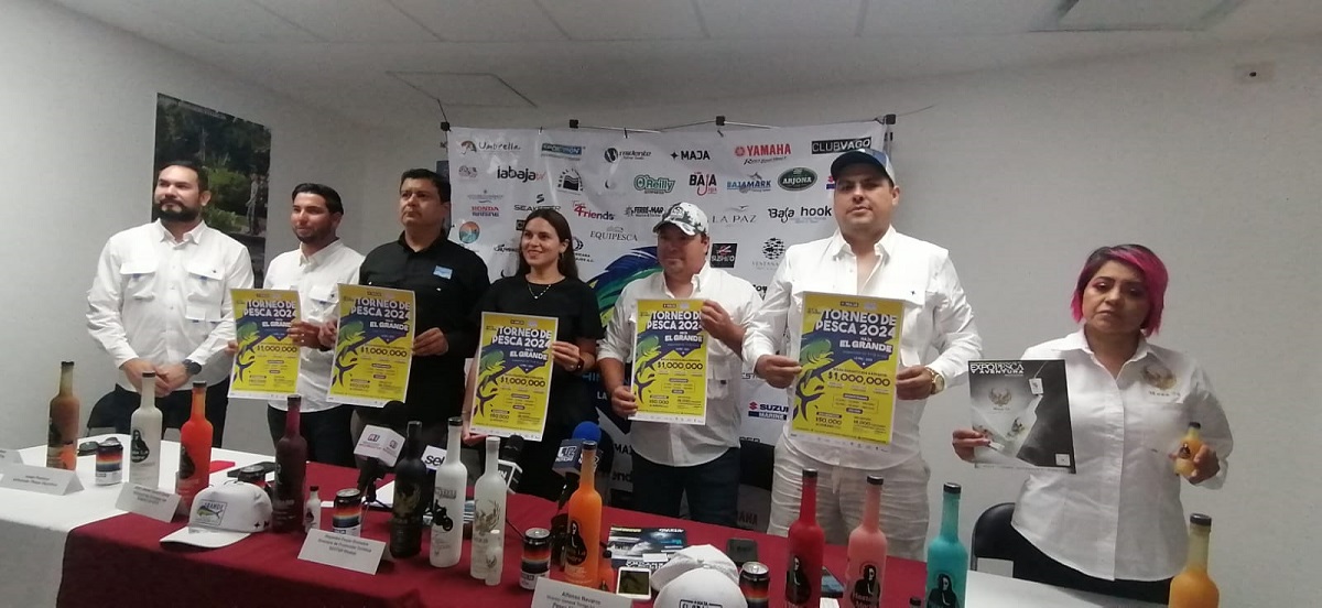 Desde La Paz, vienen invitar a los mazatlecos al torneo de pesca deportiva “Maja el Grande”