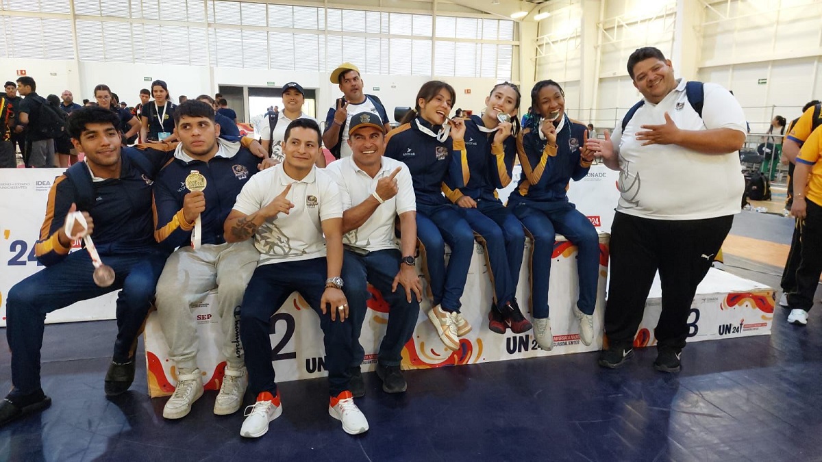 La UAS suma cuatro medallas de oro en Lucha de Universiada Nacional