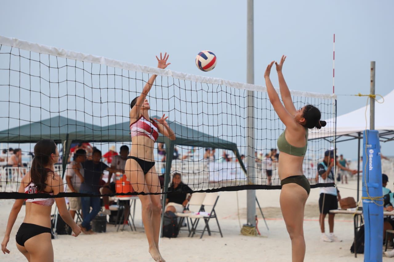 Sinaloa impone récord de triunfos en voleibol de playa de Nacionales Conade 2024