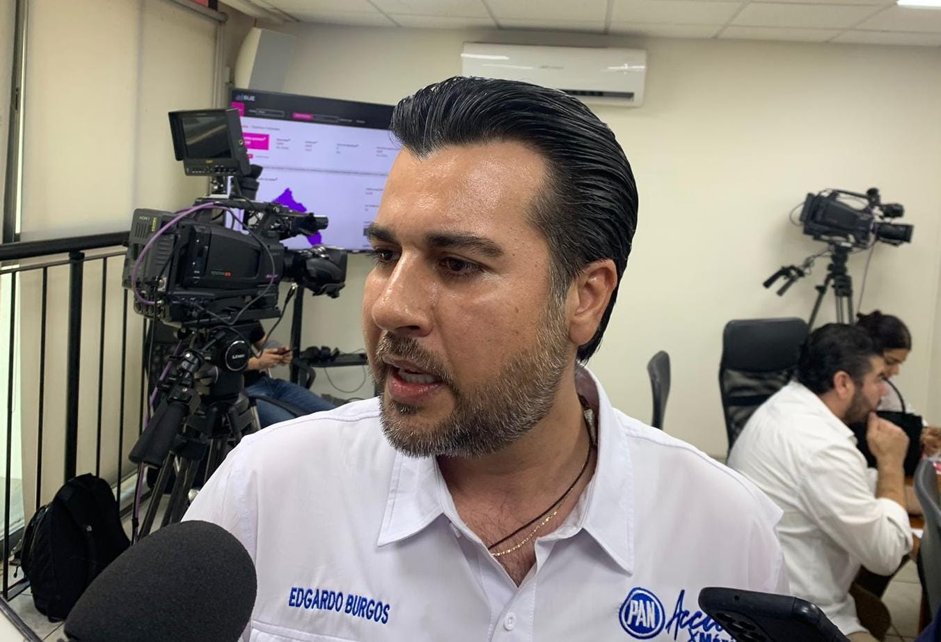 En sesión del IEES, denuncia el PAN al secretario de Seguridad de Mazatlán de ‘acarrear’ votos para Morena