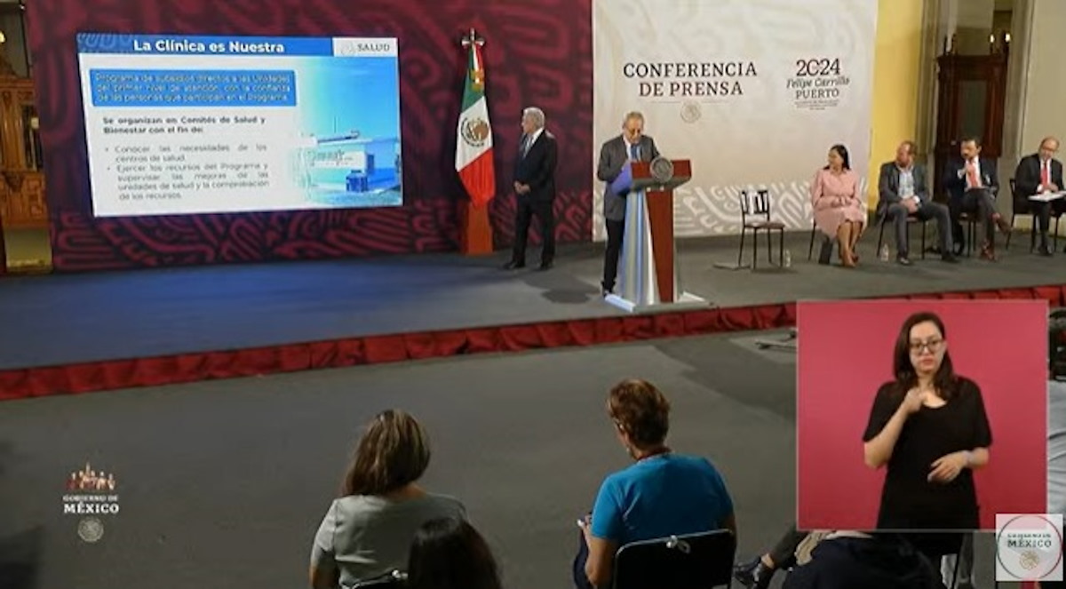 Arranca en la ‘Mañanera’ entrega de recursos de salud para ‘La Clínica es Nuestra’
