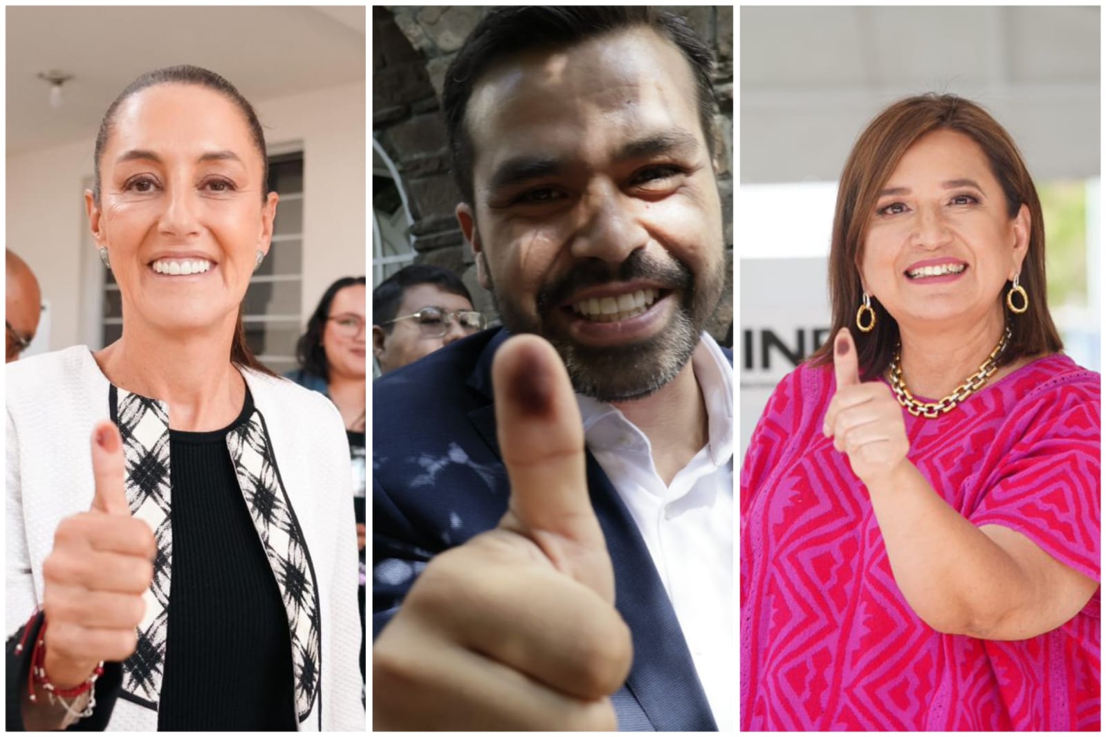 Elecciones 2024 | Candidatos presidenciales acuden a emitir su voto en CDMX