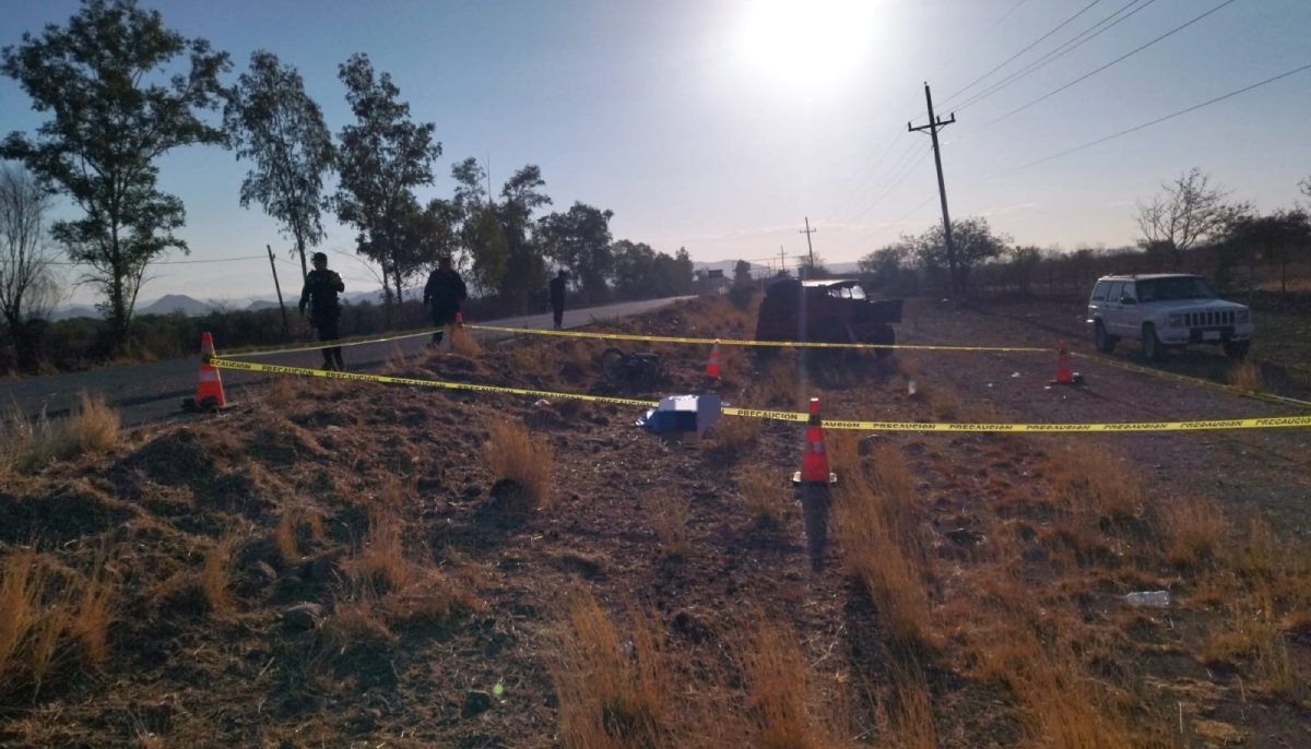 Un accidente vehicular deja a un hombre sin vida, en Mocorito
