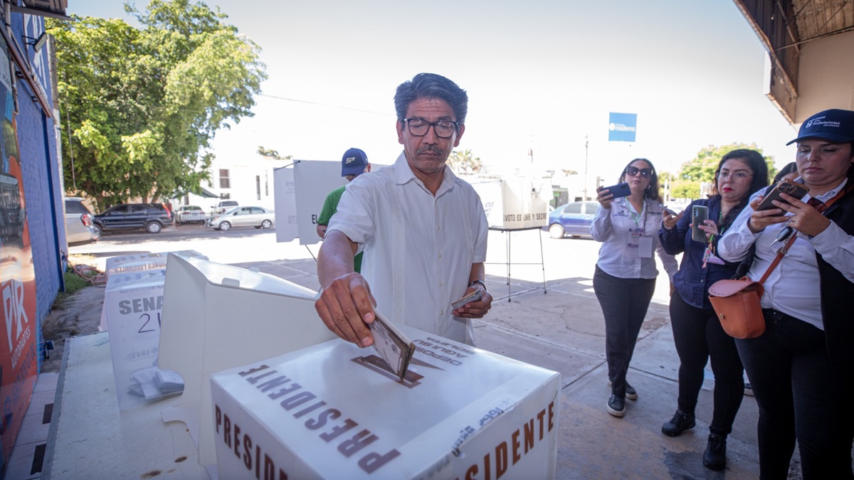 Esperamos un proceso tranquilo y que la gente salga a votar: Alcalde de Guasave