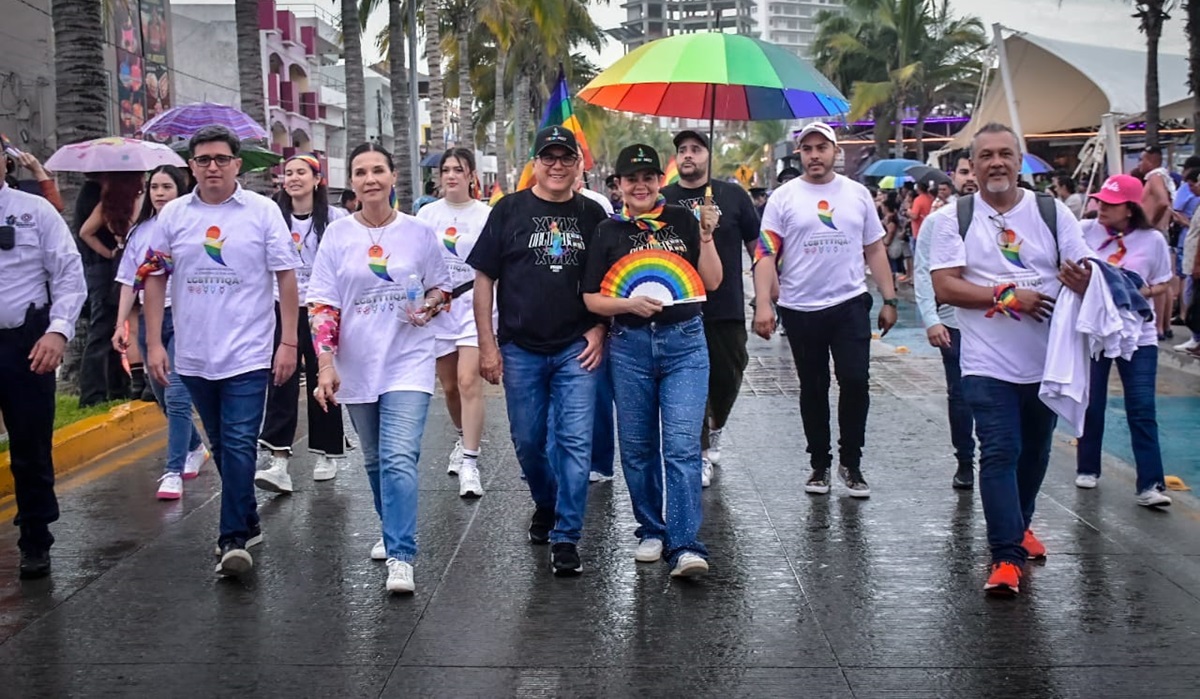 ‘Tendrán apertura y apoyo’, acompaña Édgar González la Marcha del Orgullo Gay en Mazatlán
