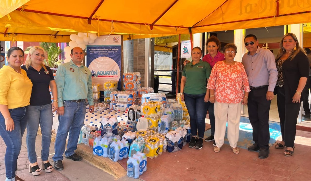 ‘Prueba ser solidario y te sentirás grande’, en Rosario Aquatón reunió más de 8 mil litros