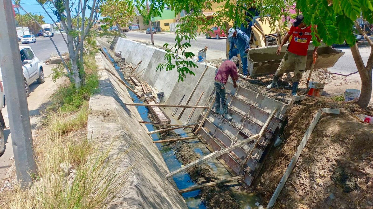Busca Ayuntamiento de Mazatlán disminuir riesgo de inundaciones en polígonos vulnerables