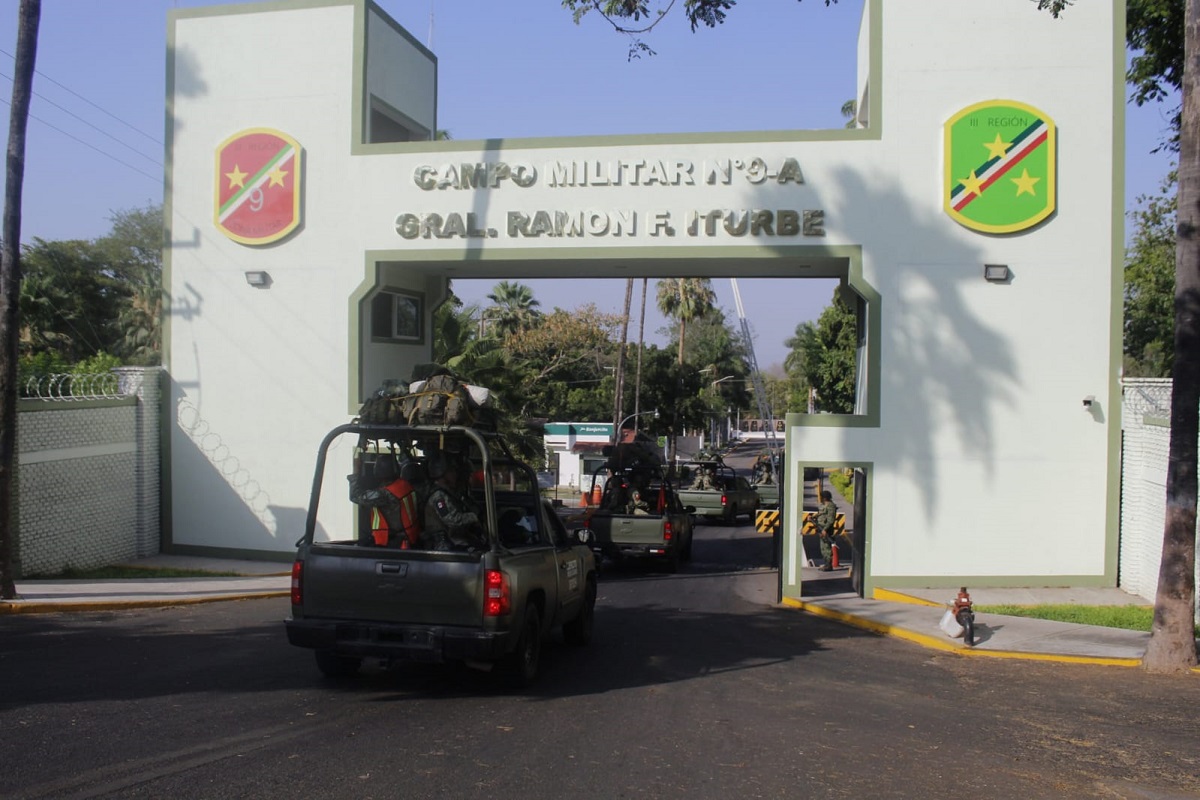 Arriban a Culiacán 600 nuevos elementos del Ejército Mexicano