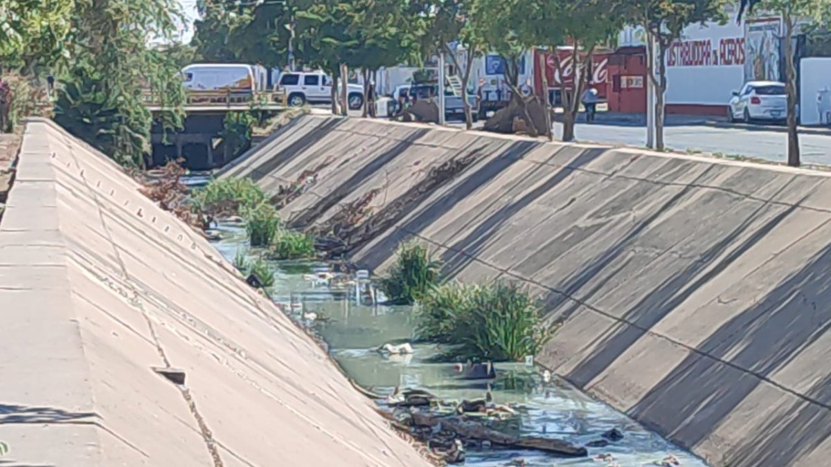 ¡Gente cochina! Inicia Obras Pública segunda vuelta de limpieza en bocas de tormenta en Los Mochis
