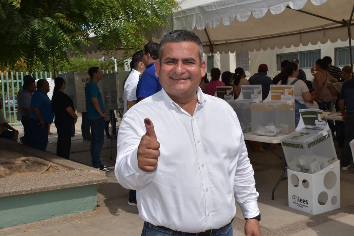 Navolato ya decidió y no les vamos a fallar: Jorge Bojórquez ganador preliminar de la presidencia municipal