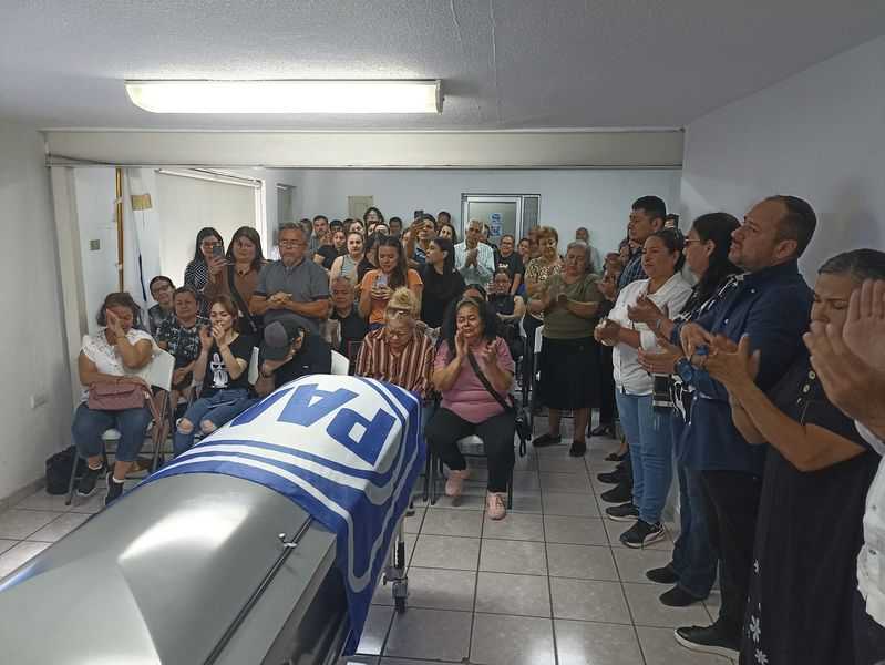 Despiden panistas a Nacho Niebla Aispuro