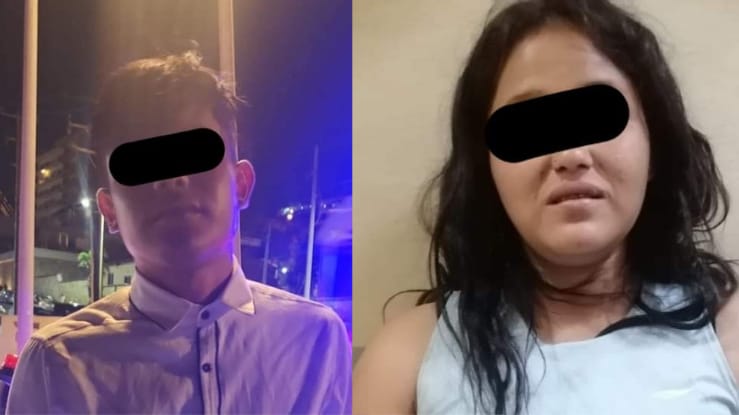 Detienen a José Luis y Ana Gabriela por robar cada quien una motocicleta en Mazatlán