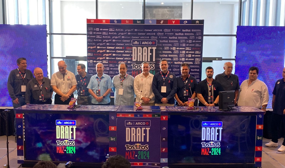 La Liga Mexicana del Pacífico celebró su Draft de jugadores 2024 en Mazatlán
