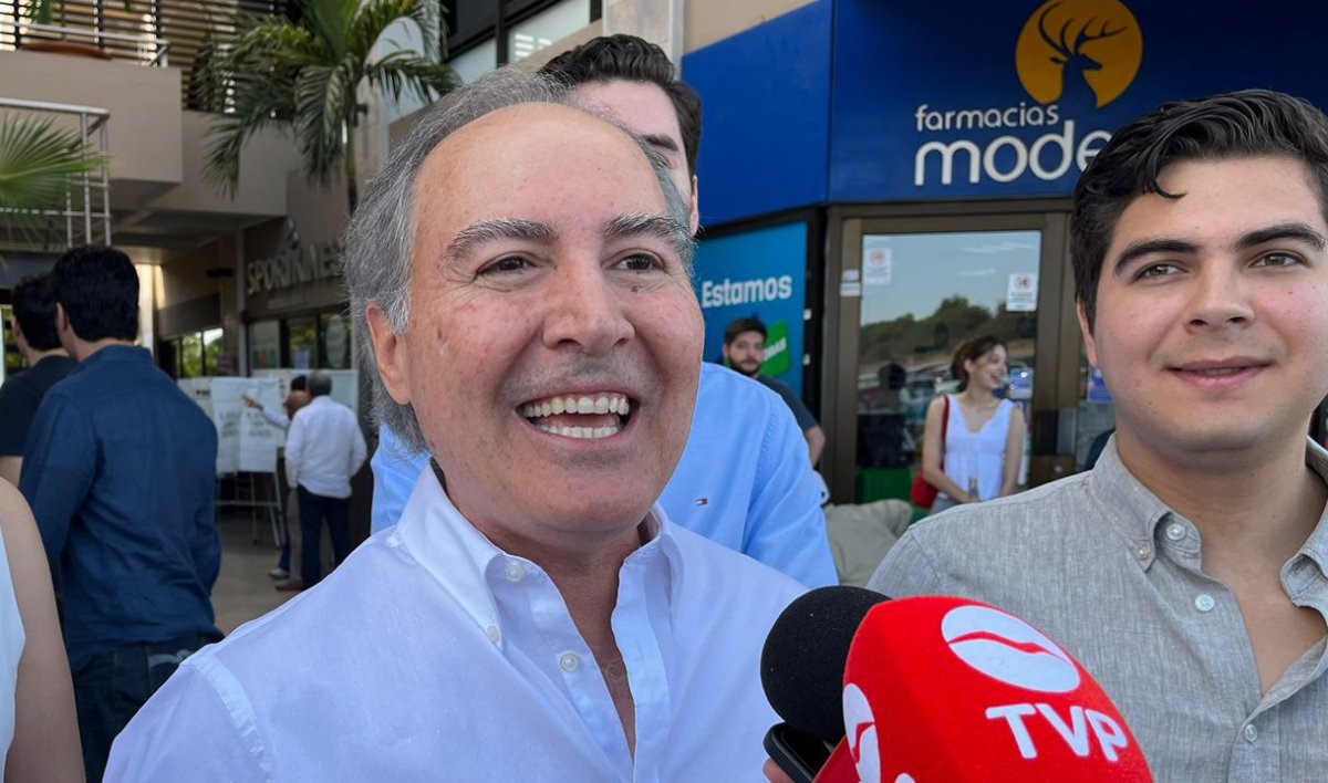 La gente está saliendo a votar en busca del cambio, esperaremos resultados: Eduardo Ortiz