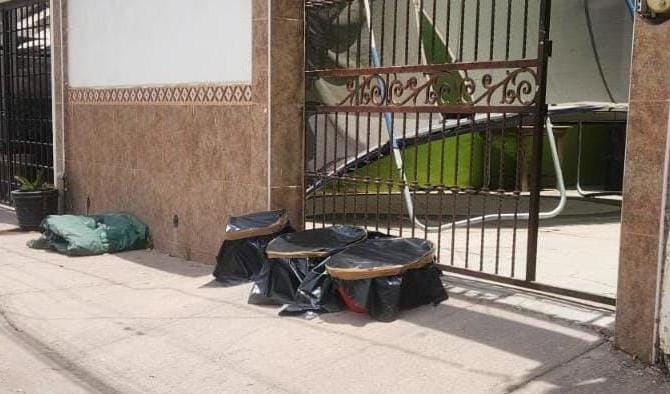 Elementos del Ejército Mexicano resguardan inmueble, presuntamente con droga en Culiacán