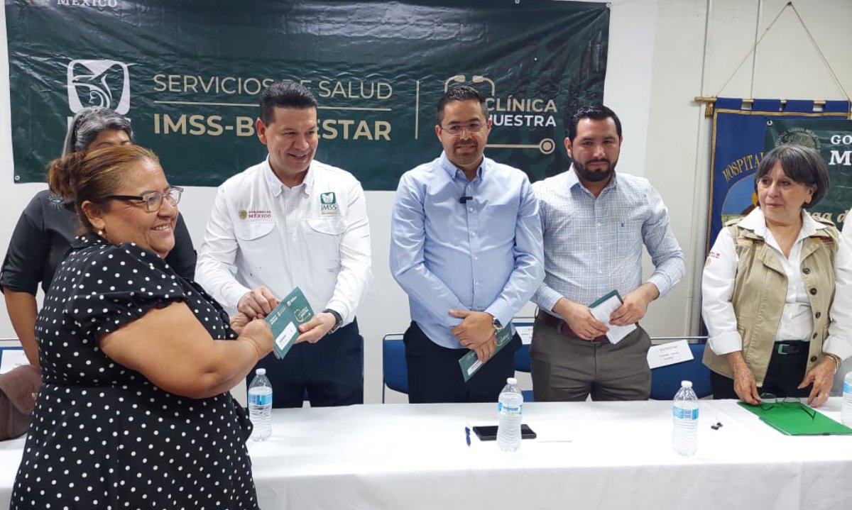 Realizan la entrega de las tarjetas del IMSS-Bienestar en el norte de Sinaloa