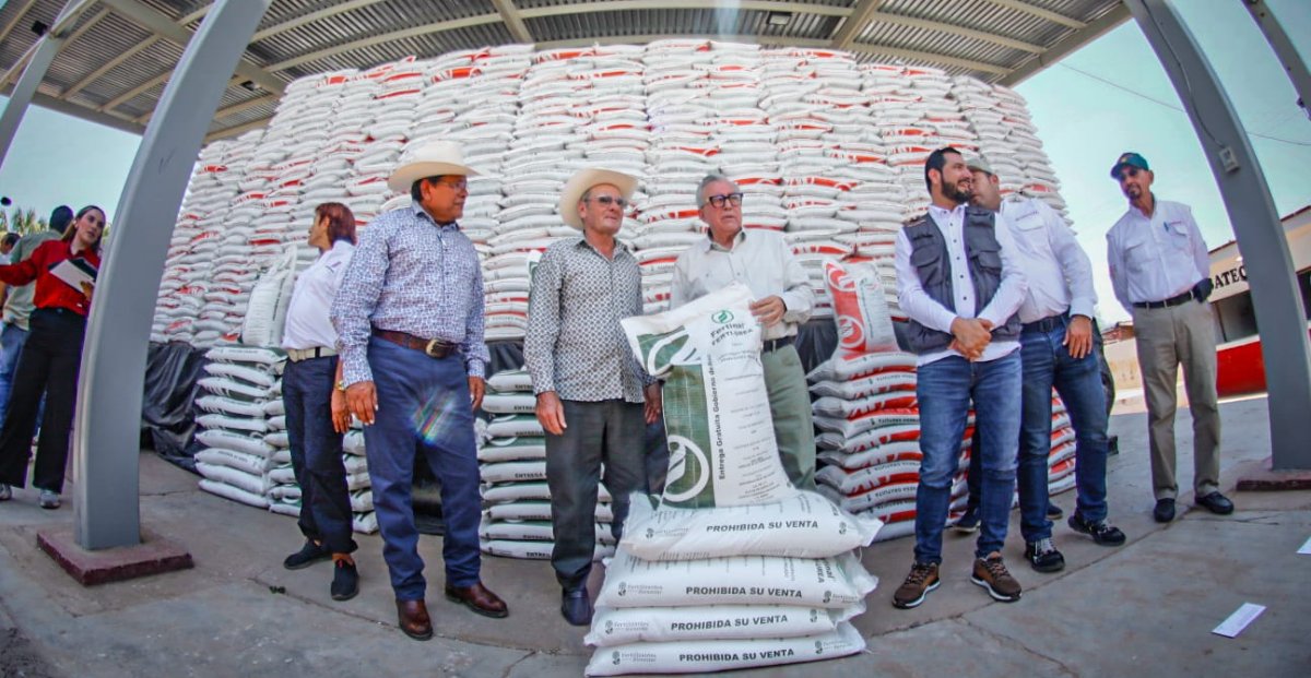 Gobierno del Estado inicia dispersión de fertilizantes para el Bienestar, en apoyo a productores