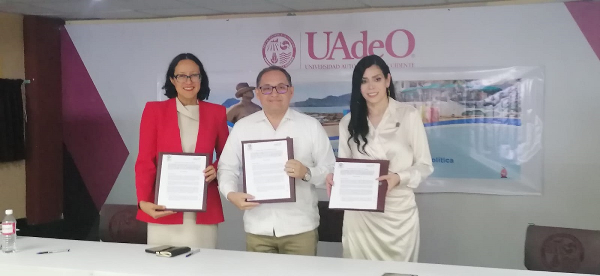 UAdeO y Amecip firman un convenio de colaboración académica en Mazatlán