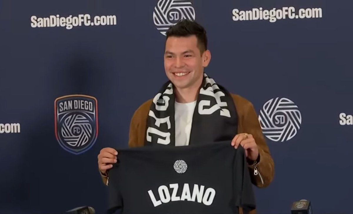 Hirving ‘Chucky’ Lozano es presentado por el San Diego FC