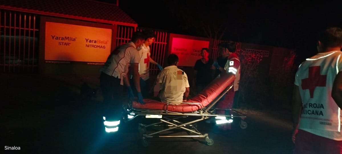 Guadalupe termina este Día del Padre en el hospital, tras derrapar su moto en Guasave