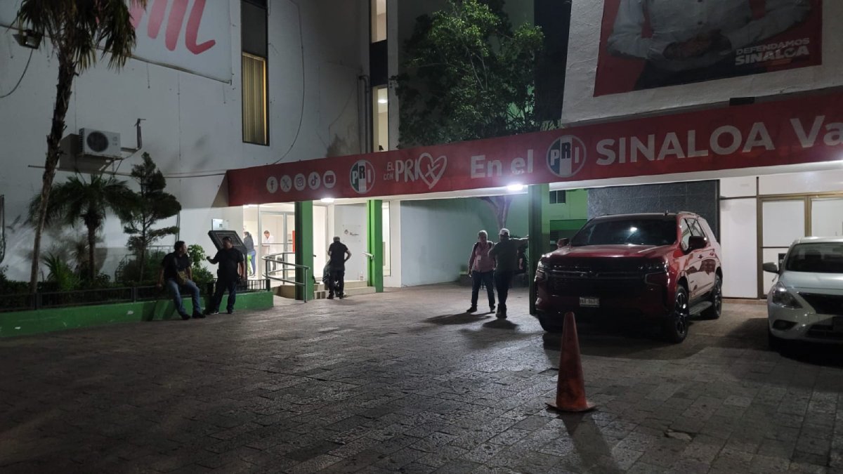 Tras la jornada electoral de este 2 de junio, las instalaciones del PRI lucen desangeladas y solas